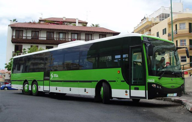 Автобусы TITSA на Тенерифе